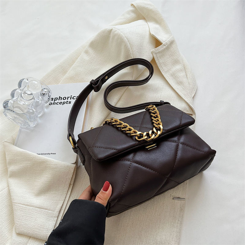 Mobile Phone Shoulder Bag Womens Quilted Handbag Crossbody Bags Vegan Leather Shoulder Bag with Card Slot Adjustable Removable Z250612