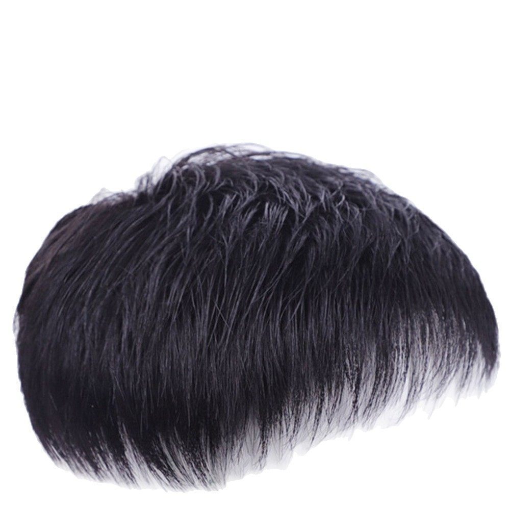 Mens Swiss Lace Hair Replacement System Hair Unit Base 16*18 Toupee 100% Artificial Hair Prostheses for Men 250227