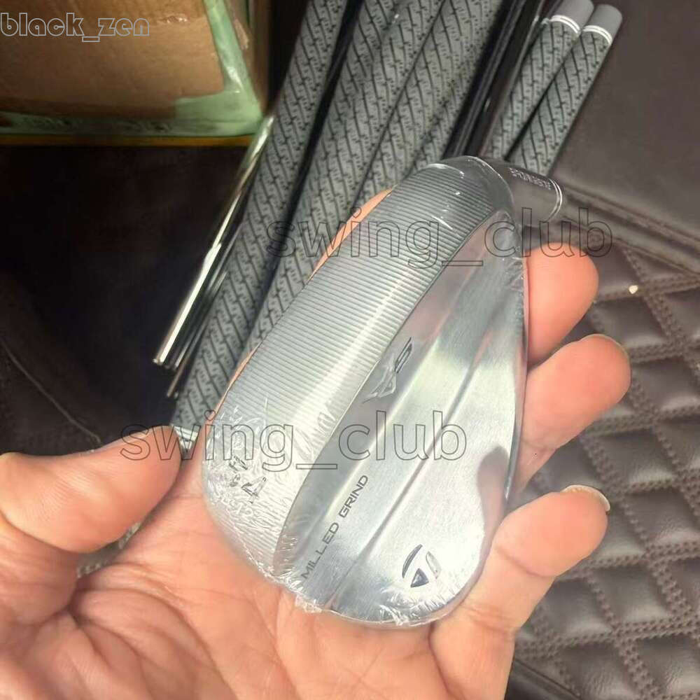 New Golf Club Mg5 Wedge Wholesale price Complete Degrees Silver Black Steel Shaft Bottom Grind Super Spin Tournament Approved Black_Zen