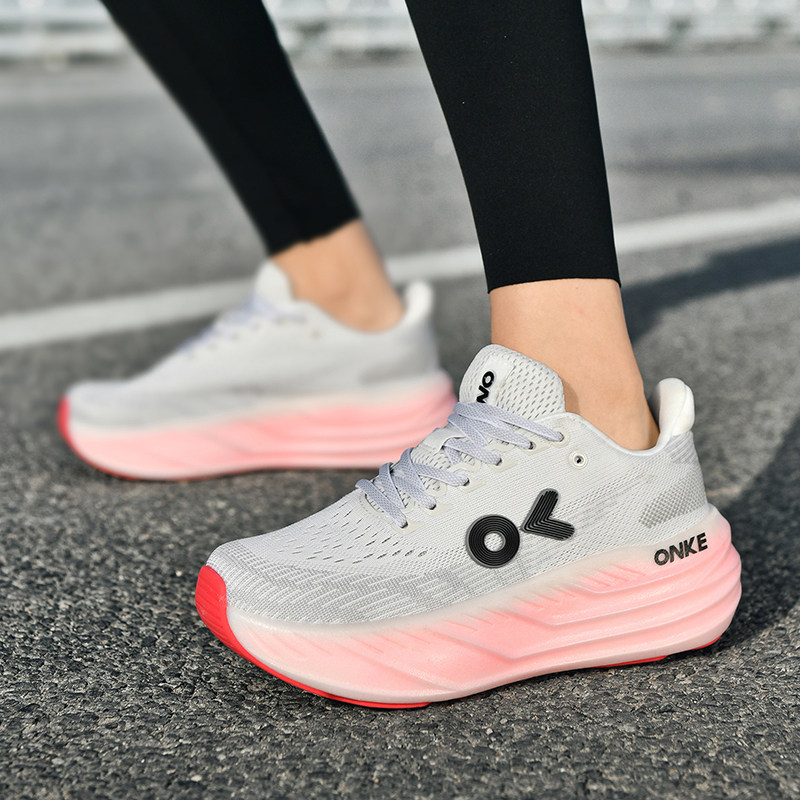 ONKE mens and womens lightweight shock-absorbing running shoes wear-resistant casual sports shoes breathable and comfortable sneakers