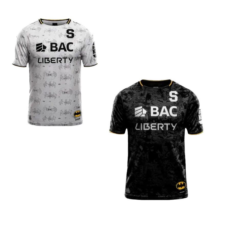 2025 2026 Deportivo Saprissa Batman Soccer Jerseys W.MADRIGAL N.DELGADILLO J.BRENES G.HERRERA MARIANO WASTON SINCLAIR D.GUZMAN 25 26 football shirt Saprissa