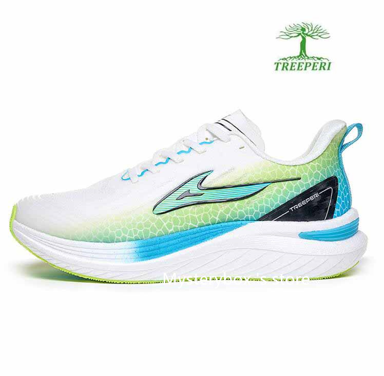 Treeperi Jogging Shoes Carbon Plate Marathon Running Shoes Competition Training Racing Sports Shoe Really Explosive Wave Maker Series Mysterybox Store