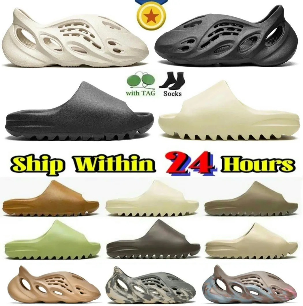 Designer slides foam sandalen Men Woman sandals Beach slippers Bathing, bathroom slides Casual, comfortable, soft, plus size slide