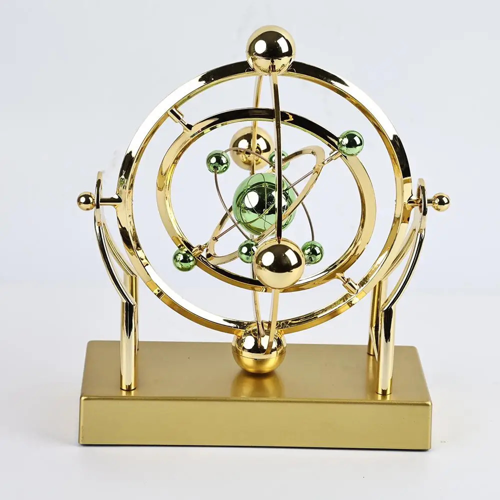 Orbit Pendulum Perpetual Motion Machine Kinetic Art Desk Decor Astronomy Model for Home Office Rotating Sculpture 251231
