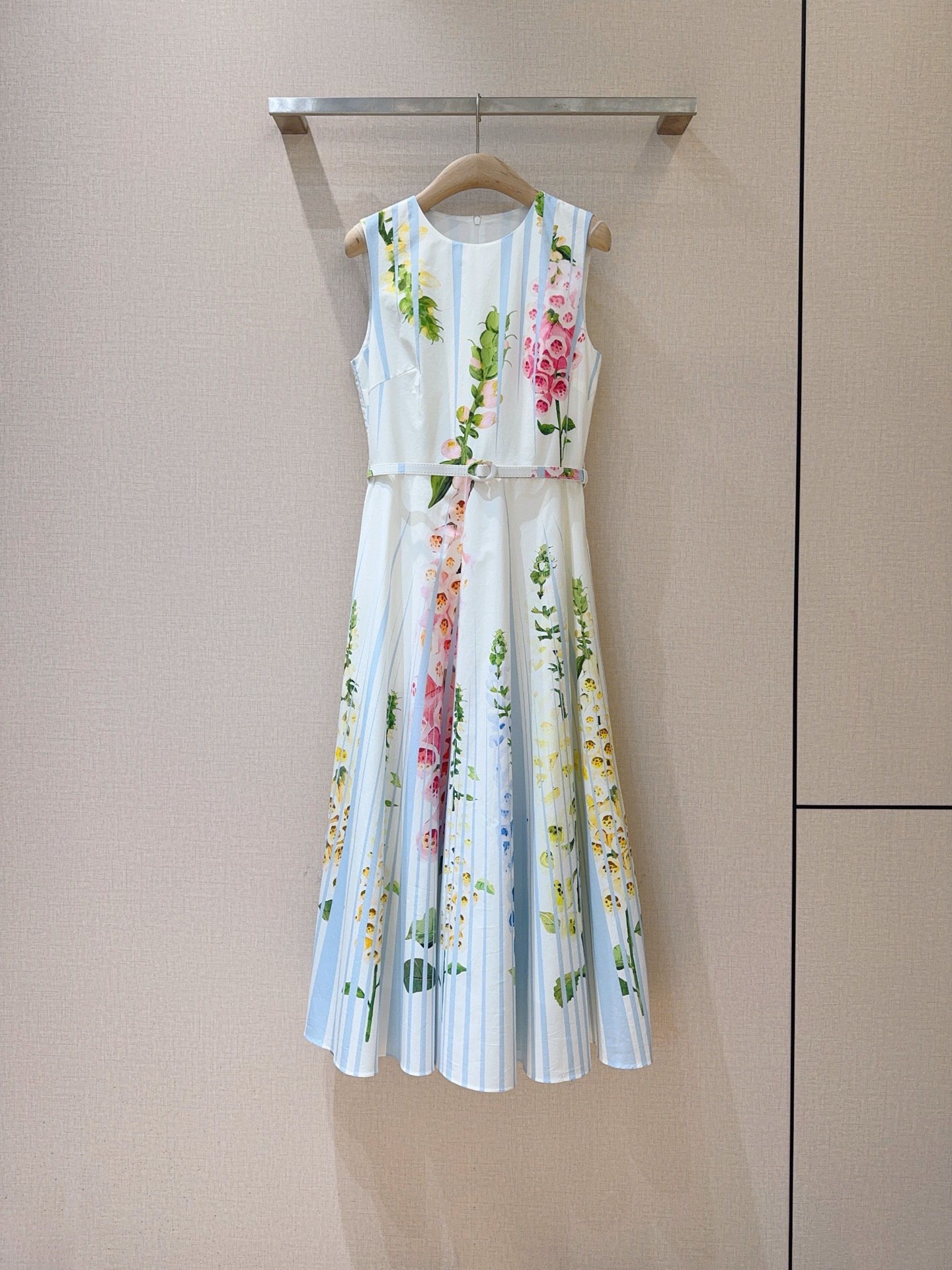 dress Dress For Women dresses for woman elegant cotton floral ptint sleeveless midi dress vestidos de designer dressfiesta elegantes dresses sunmmer dress dresses