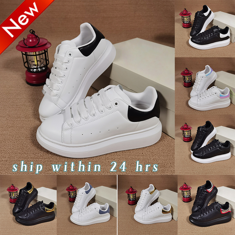 Designer shoes Oversized Tainers fashion leather Mens womens Sneakers Glitter Sole platform shoe for Men women Casual Shoes Red Pink White Black outdoor trainer