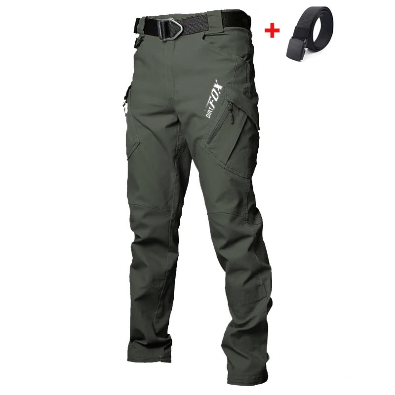 DIRTFOX Cycling Long Pants Men Mountain Bike Trousers Motocross Bicycle Tactical Cargo Bottoms Mtb Enduro Pant Pantalon Ciclismo 260109