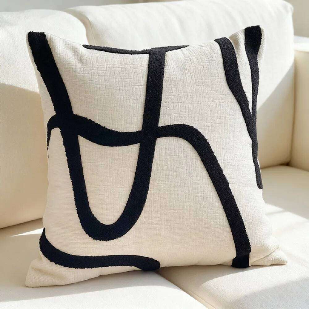 Decorative Throw Pillow Case Plush Square Cushion Cover Soft Living Room Couch Decor, Bedding Accent for Bedroom Couch Modern Home Ornament Pillow Cas