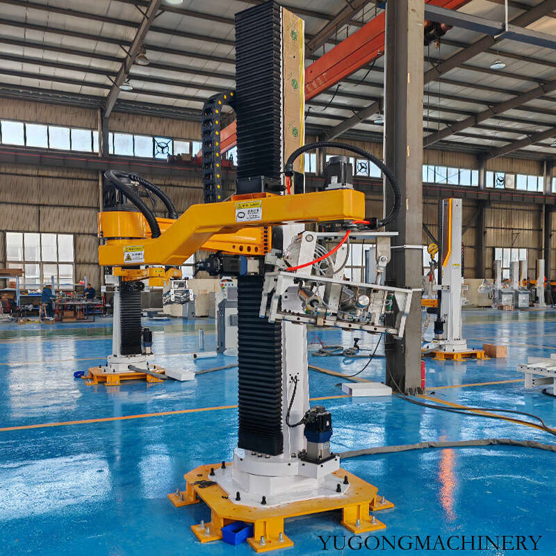 High Performance Column Type Palletizing Robot for Food Industry Carton Boxes and Industrial Bag Stacker with Energy Saving Servo Motor