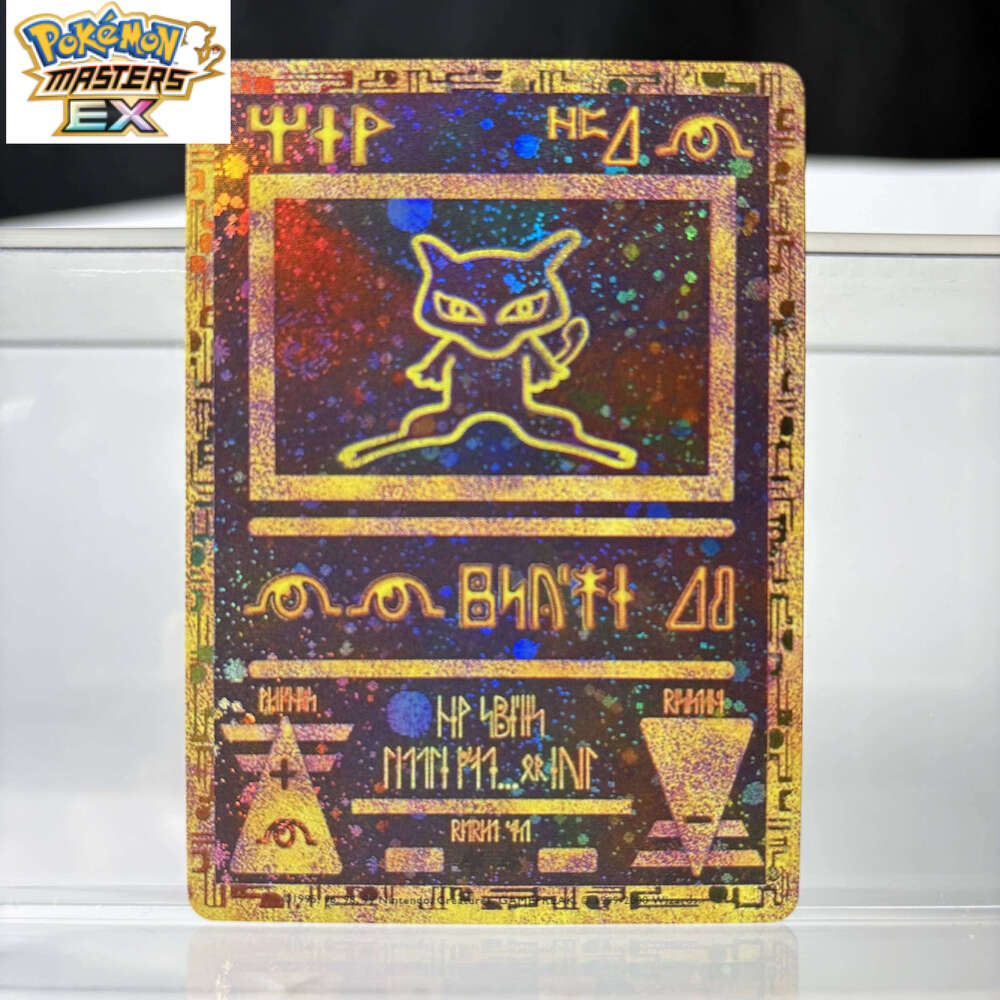 PKM Foil Charizard Pikachu Alakazam Mewtwo Mew EX Sylveon Raichu 1996 1st Edition Game Collection PTCG Proxy Cards L260114