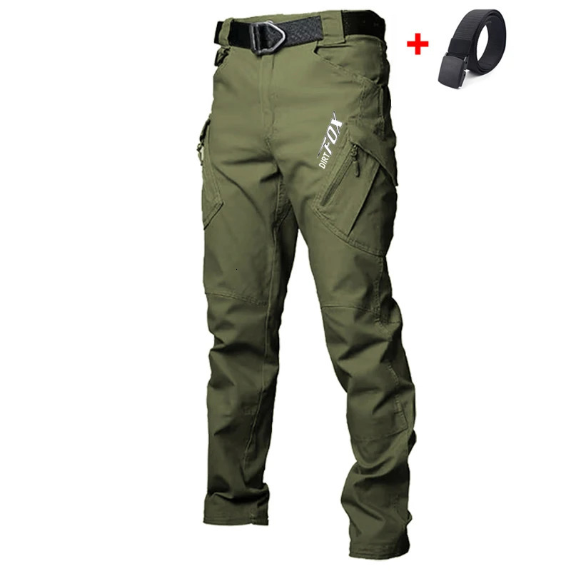 DIRTFOX Cycling Long Pants Men Mountain Bike Trousers Motocross Bicycle Tactical Cargo Bottoms Mtb Enduro Pant Pantalon Ciclismo 260109