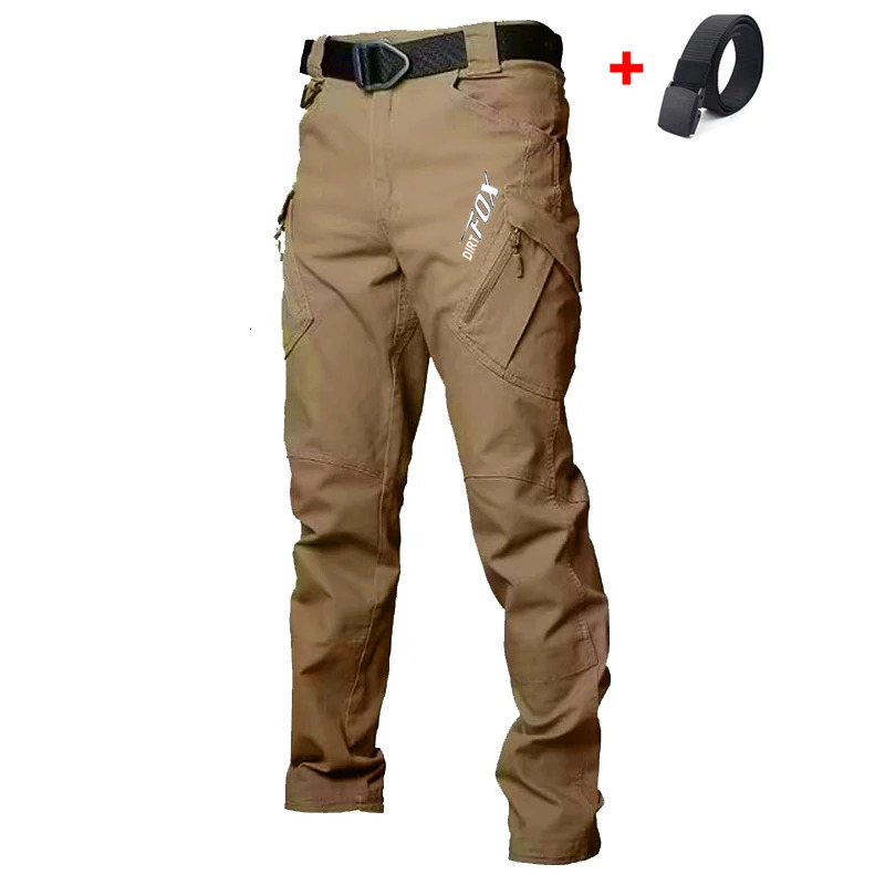 DIRTFOX Cycling Long Pants Men Mountain Bike Trousers Motocross Bicycle Tactical Cargo Bottoms Mtb Enduro Pant Pantalon Ciclismo 260109