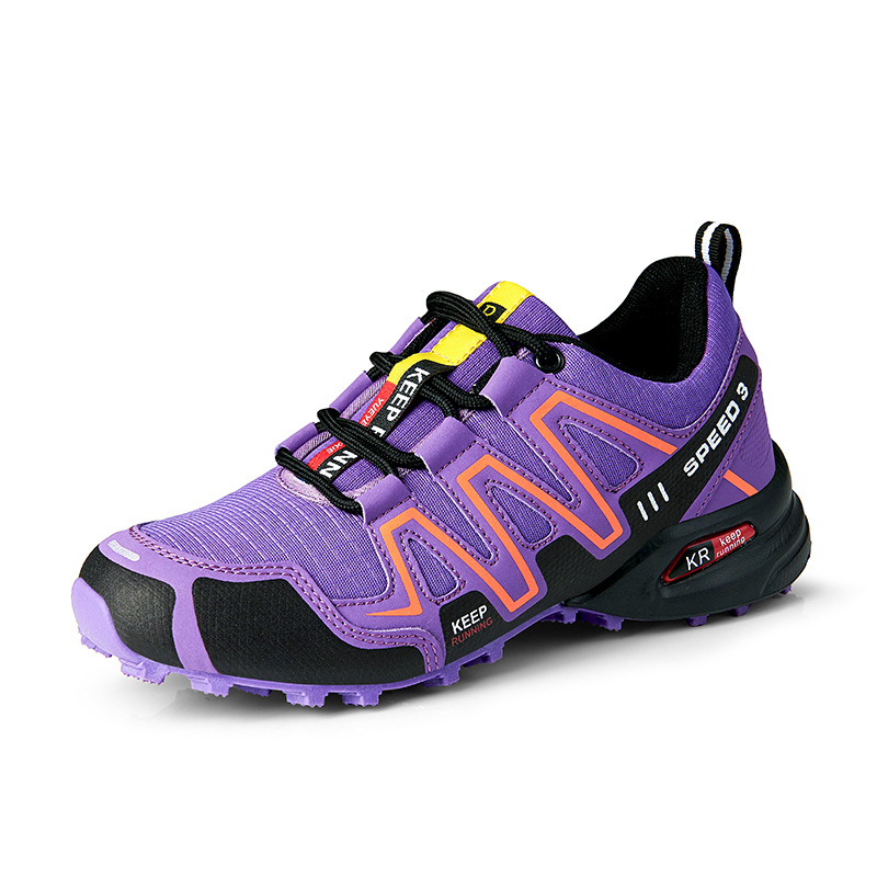Outdoor Men'S Shoes Cross-Country Running Shoes Independent Station Travel Hiking Shoes Hiking Shoes Breathable Large Size Women'S Shoes