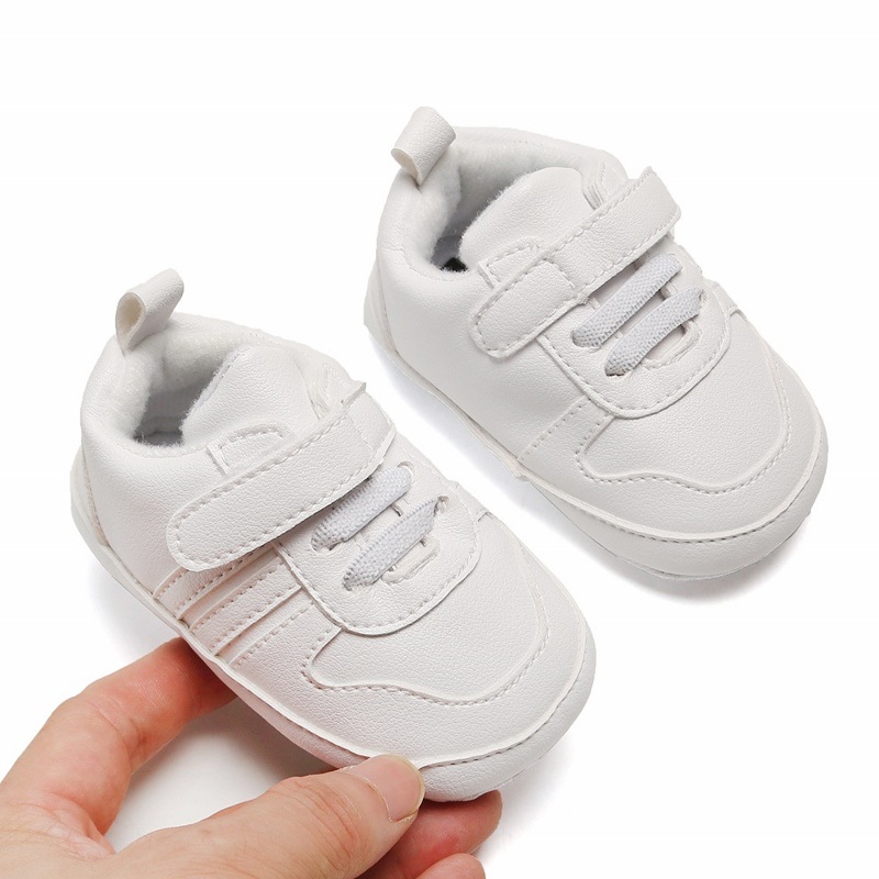 Baby Shoes Boys Girls Classic Canvas Casual Sneakers Newborn First Walker Toddler Soft Sole Non-Slip Walking Shoes