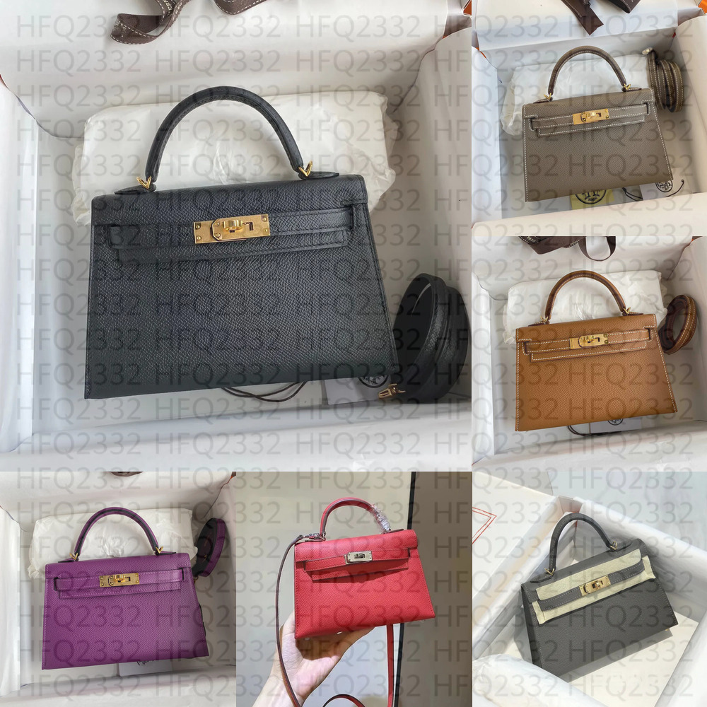 Shoulder Bags designer mini bag shoulder bag handbag luxury women crossbody bag genuine leather tote with lock and key top quality cowhide 19cm purse f8