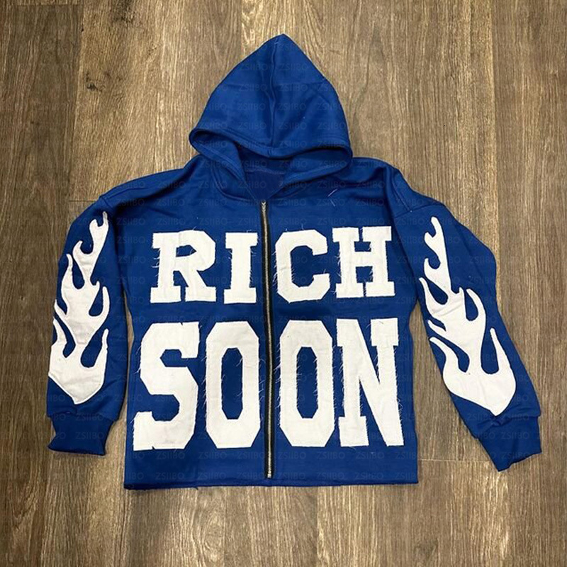 Streetwear Vintage Union Jack Zip Hoodies Y2K Clothing Mens Womens Striped Oversized Hoodies Sweatshirts Casual Jackets 251030