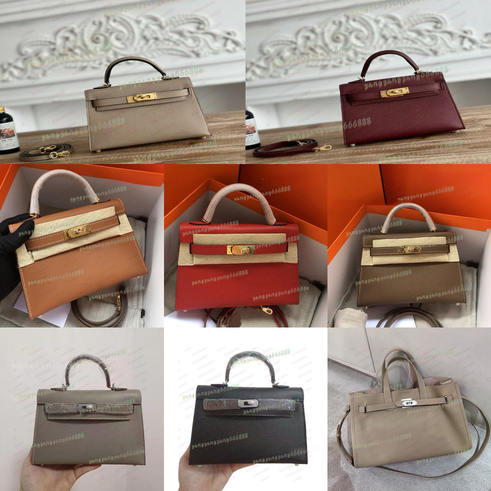 2026New Gold Silver clasp Correct logo Vintage Style Trapezoid Shape Flip Top Lock Handbag, Artisan Handmade Shoulder Crossbody Bag For Women