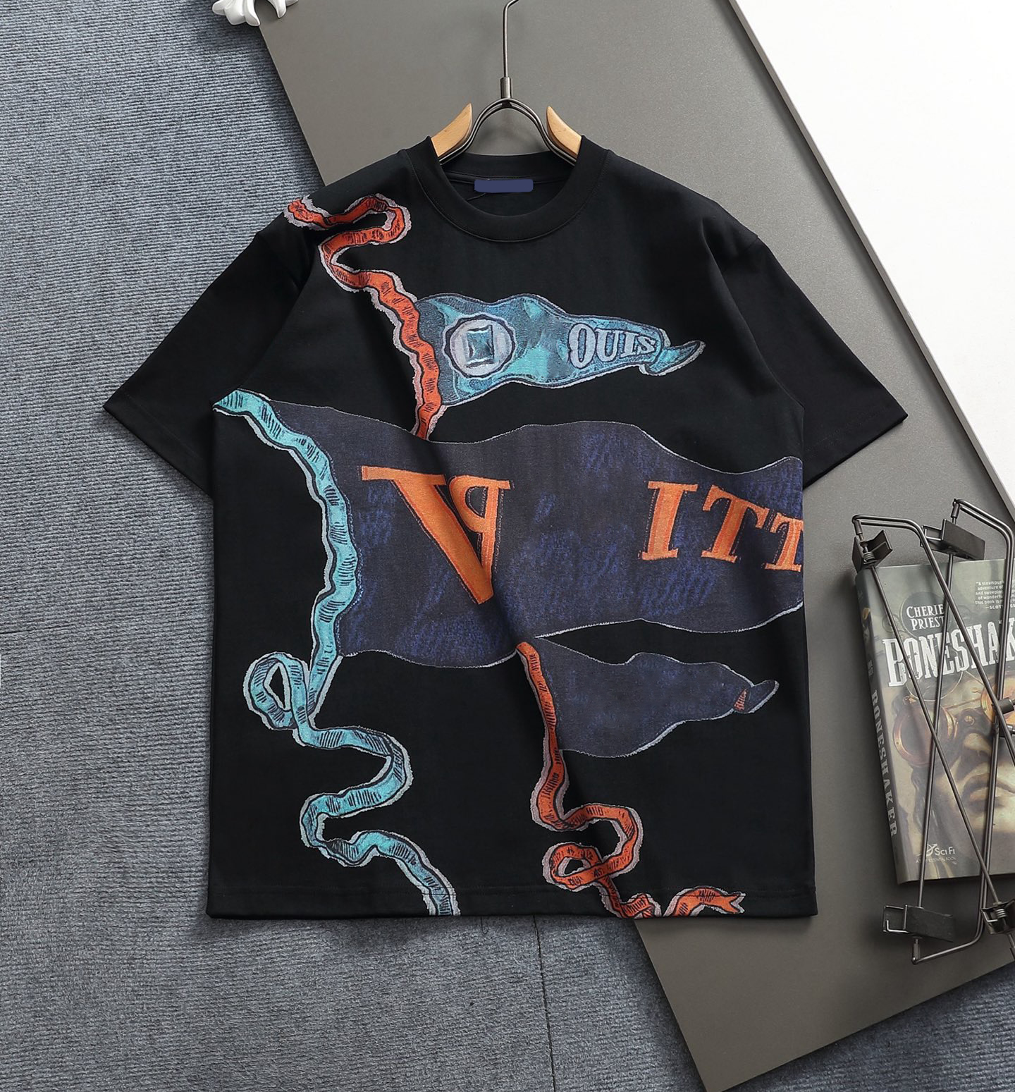 Men's Plus Teres & Polos with cotton printing and embroidery, 100% replica of European size t-shirts 33 2322