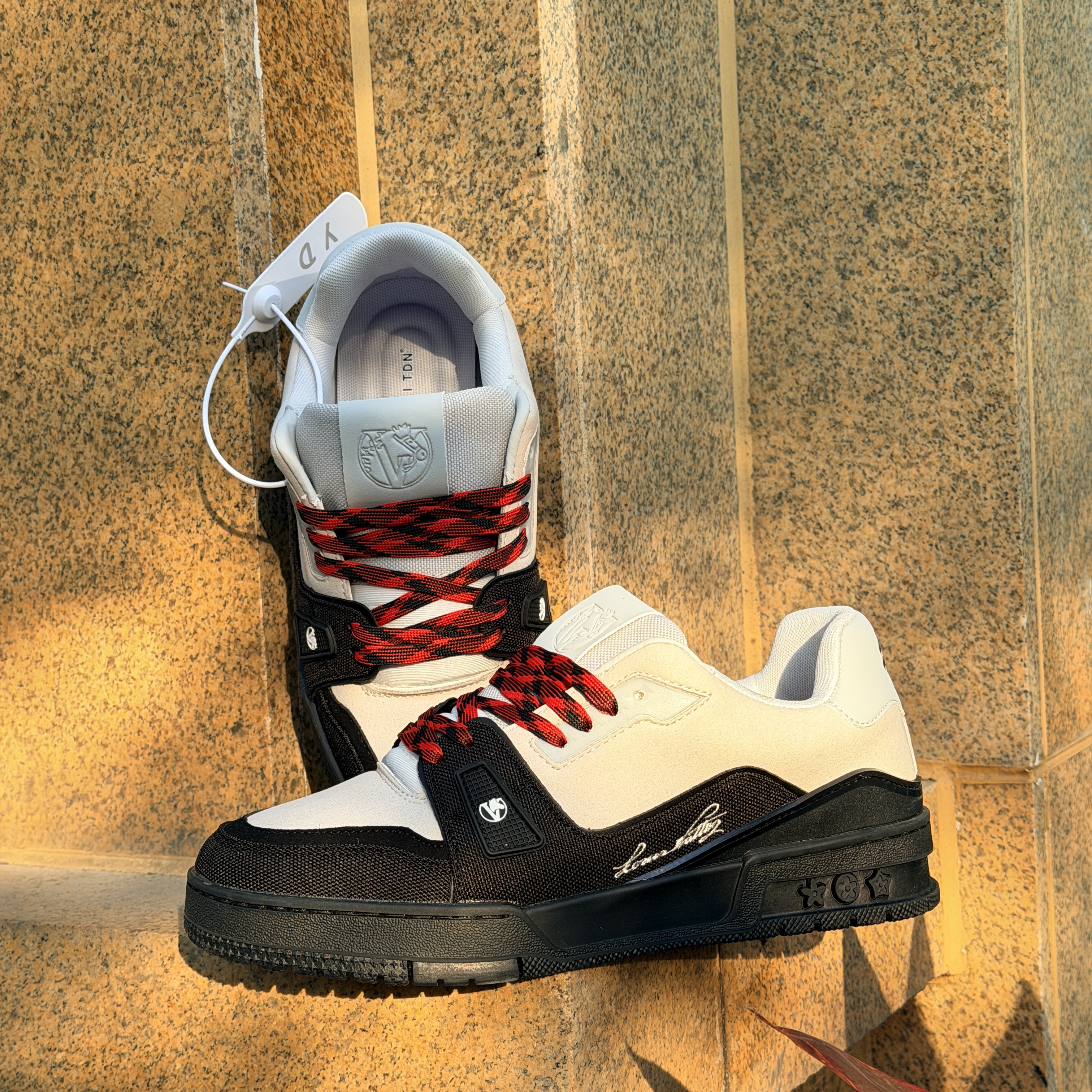 VUTITDN Hot free shipping casual shoes for mens casual shoes black green New fashionable and versatile outdoor casual sports shoes