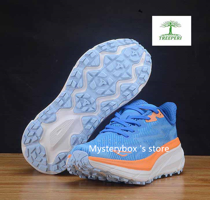 TREEPERI Clifton 9 Road Running Shoes Thick Soled Height Increasing Training Couples Leisure Slow Run Breathable Non SlipS Mysterybox Store T09 traini