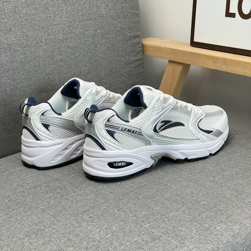 Trendy Woman Flats Shoes Fashion 2026 New Trainer Shoes Men's White Sneakers Chunky Sole Lightweight Sport Shoes 36-44