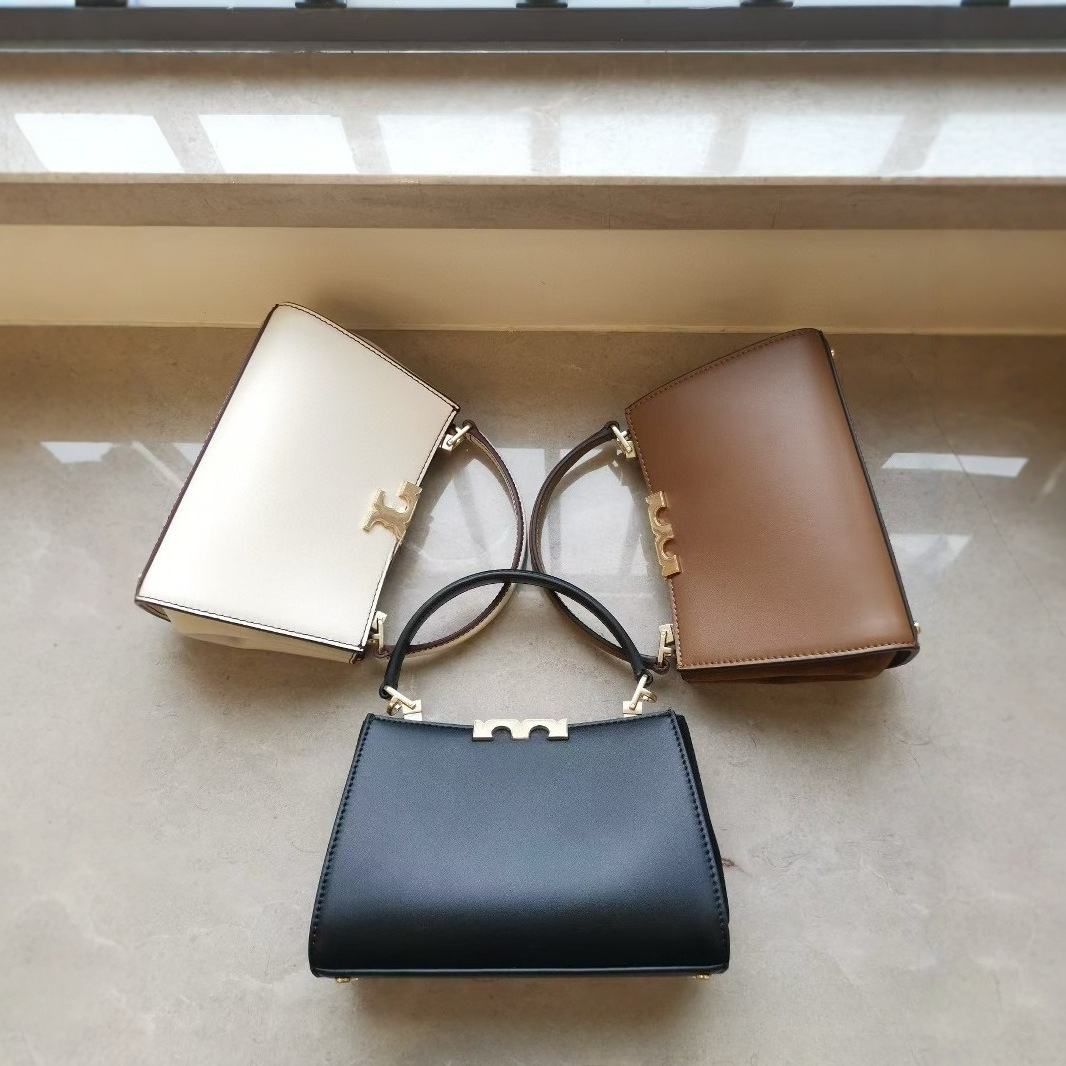 2026 women's bag autumn and winter new item cowhide mini shoulder diagonal buckle bag women's handbag Shoulder bag brown wallet