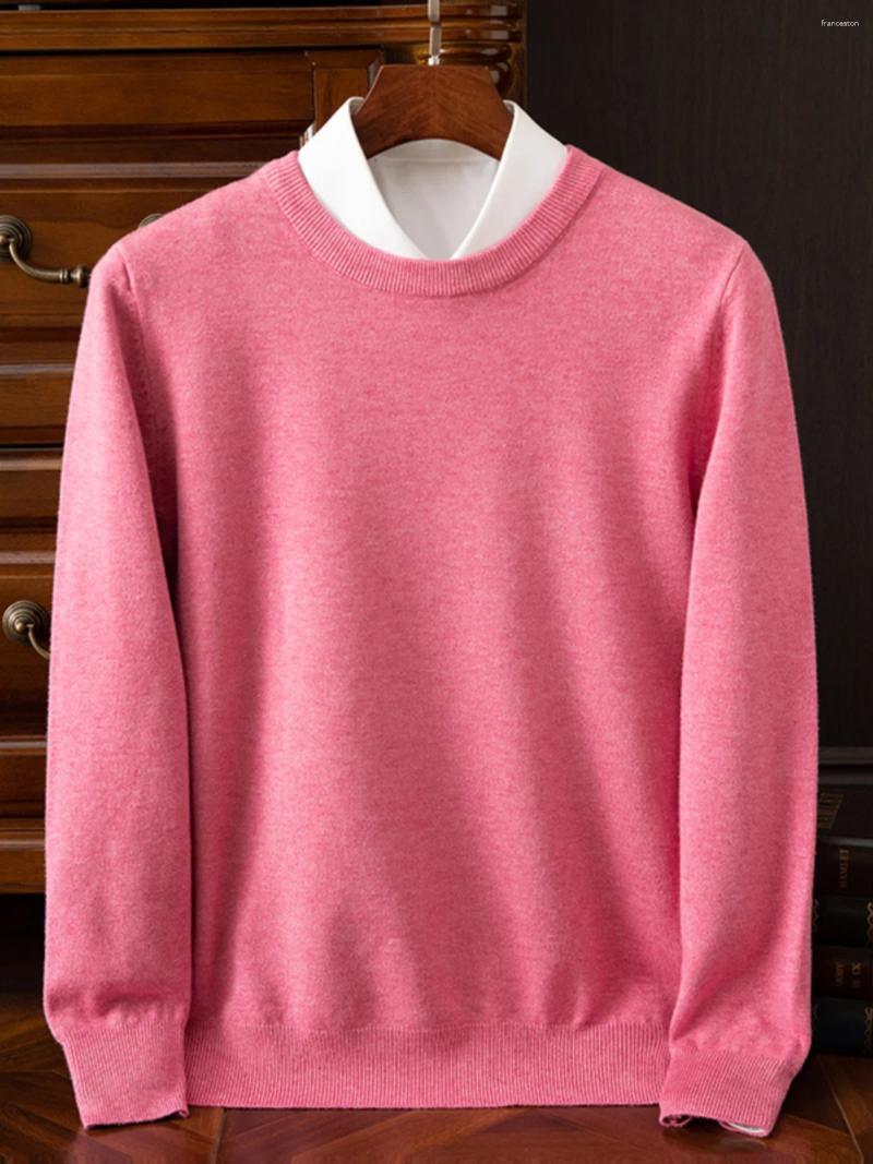 Men's Sweaters Roun… - image