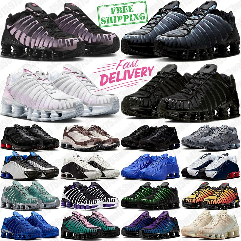 free shipping shox running shoes for mens trainers women designer sneakers white black gold grey sunset chaussures athletic schoenen outdoor sports runners 36-45