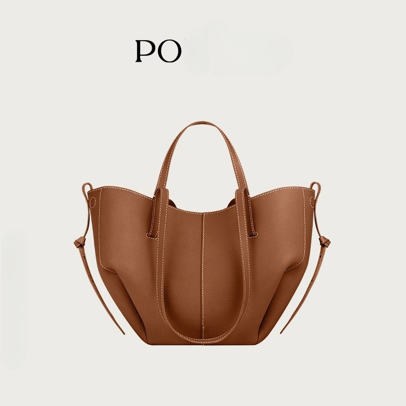 2026 New Leather Shopping Tote Bag for Women, Fashion Commuter Top Handle Bag, High-Quality Work Purse, Oversized Structured Silhouette Laptop Compartment