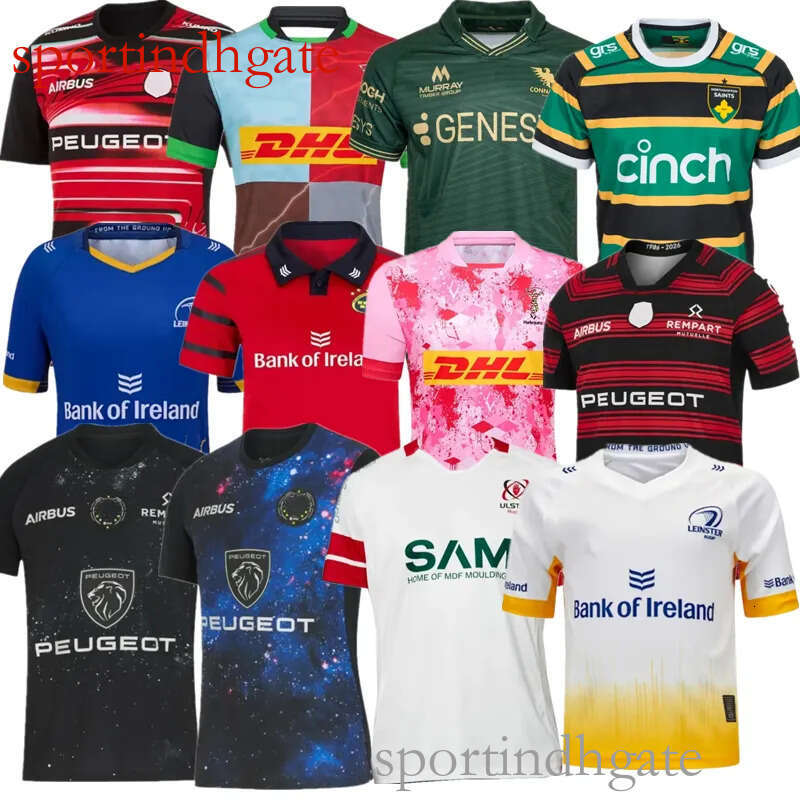size S-5XL 2025 2026 Ulster rugby jersey 25 26 Harlequins big game Connacht Northampton Saints home away shirt top quality