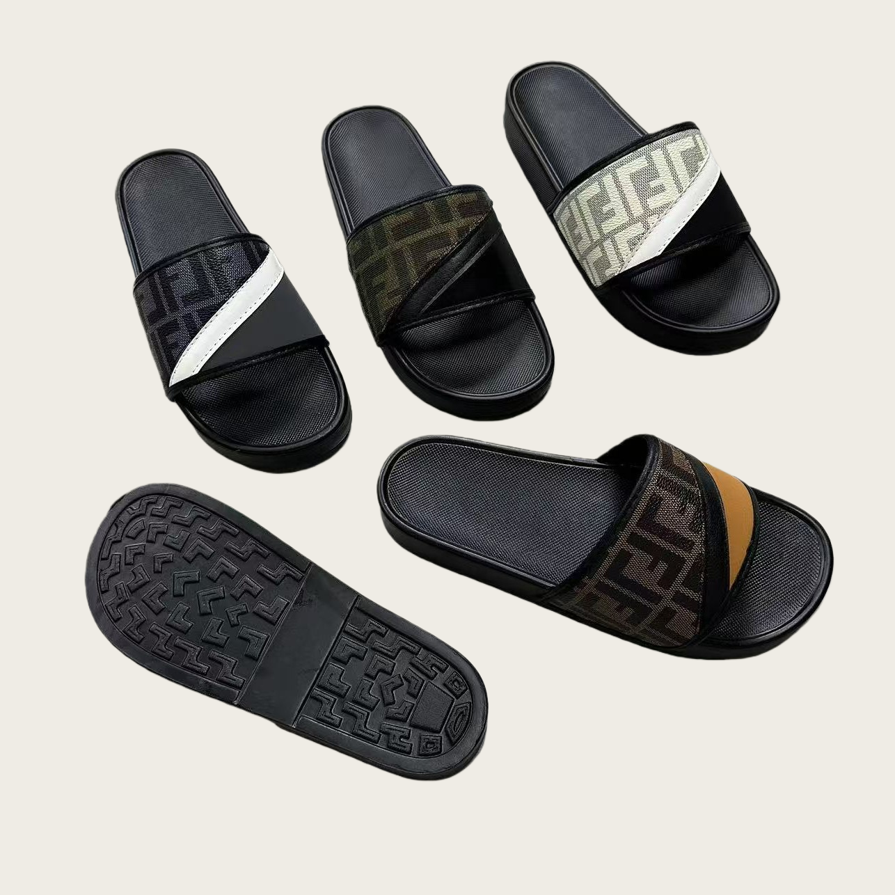 Summer Men Slippers Sport Slides Outdoor Street Clogs Quick Dry Beach Sandals Male Indoor Home Shoes Loafers