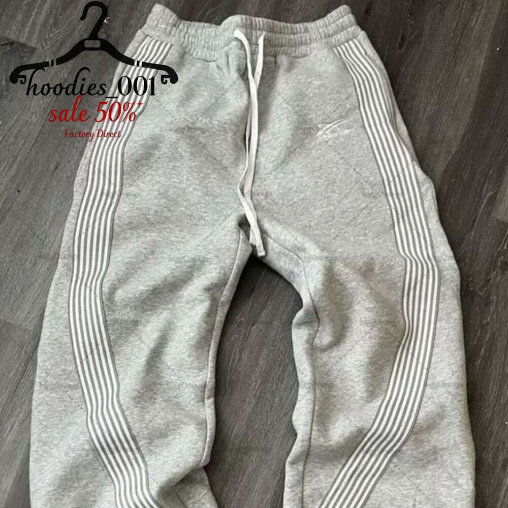 Side Stripe Baggy Jogger Pants Men's Casual Streetwear Sweatpants Sports Fashion Wide Leg Pantss clothing printed