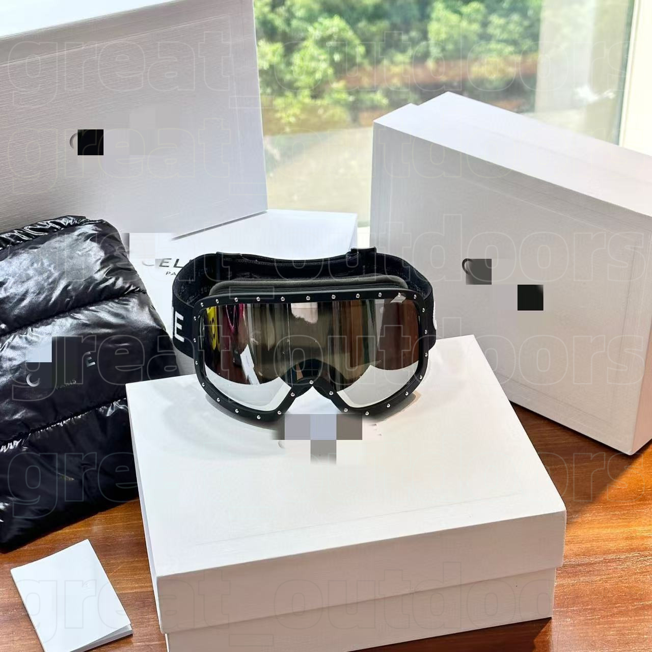 2025 Designer Ski Goggles Face Mask Eye Protection Anti-Fog Luxury Skiing Goggles Polarized Lens Snowfield Outdoor Skiing Sunglasses Monogram Ggs Ski Goggles Fcf