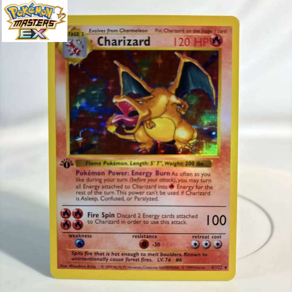 PKM Single Proxy Foil Card Charizard Series VMAX Hobbies Collectibles Game Collection PTCG Anime Cards L260114