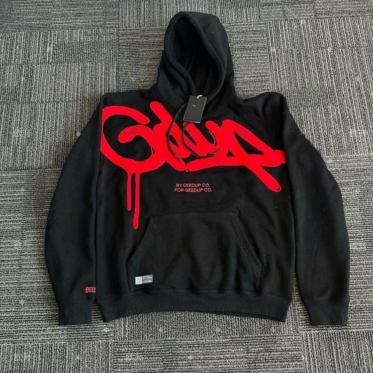 esigner GEEDUP casual hoodie cotton jacket 2025 Mens Tracksuits Top Tracksuit Towel embroideries Hoodie
