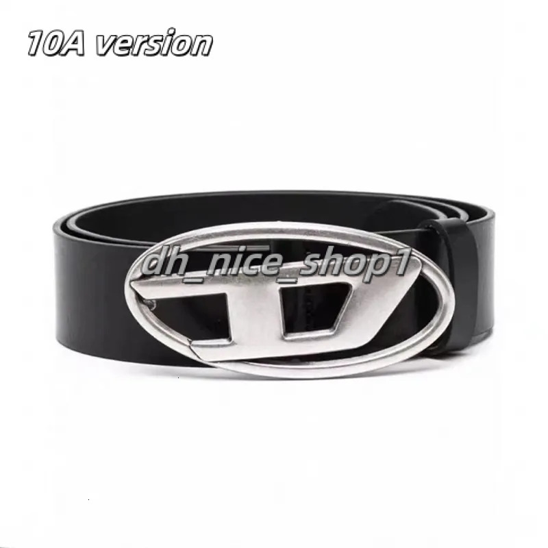 2026 AAA Hot Sales Designer Luxury Dielsel Belts Dring Leather Belt Designer Silver Buckle D Letter Dielsel Top Belt Unisex Niche Highend Versatile Belt Autumn 0ea