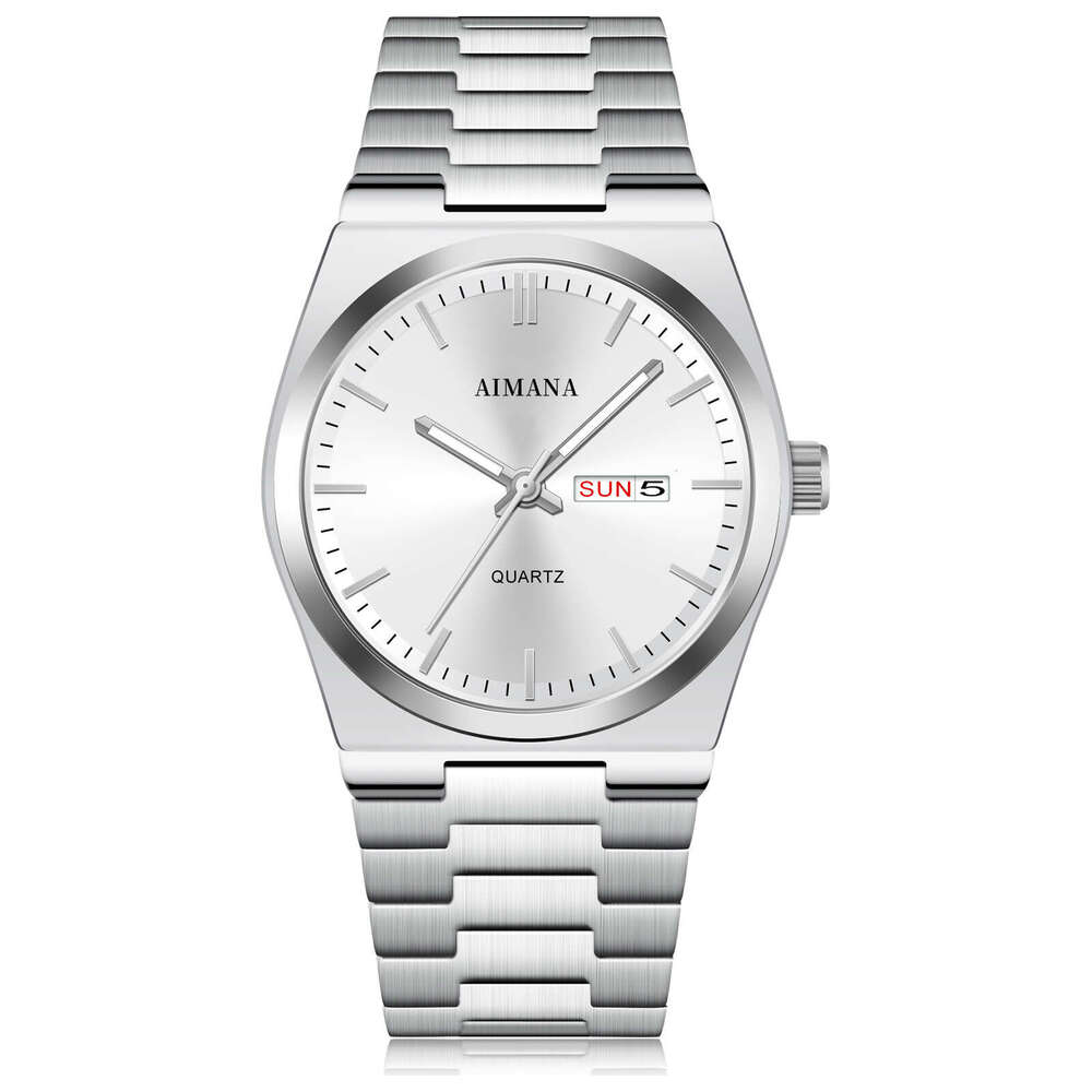 Luxury Steel Band Quartz Watch Business Elite Essential Ultra-Thin Design Accurate Timekeeping combining functionality and practicality with fashion.
