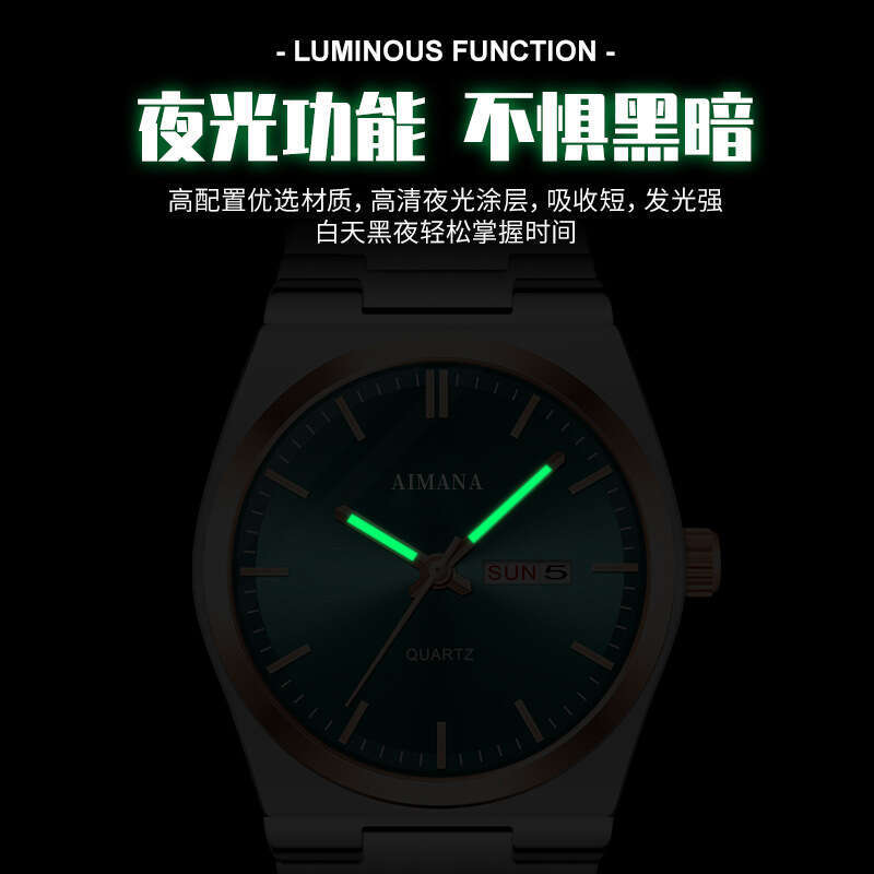 Luxury Steel Band Quartz Watch Business Elite Essential Ultra-Thin Design Accurate Timekeeping combining functionality and practicality with fashion.