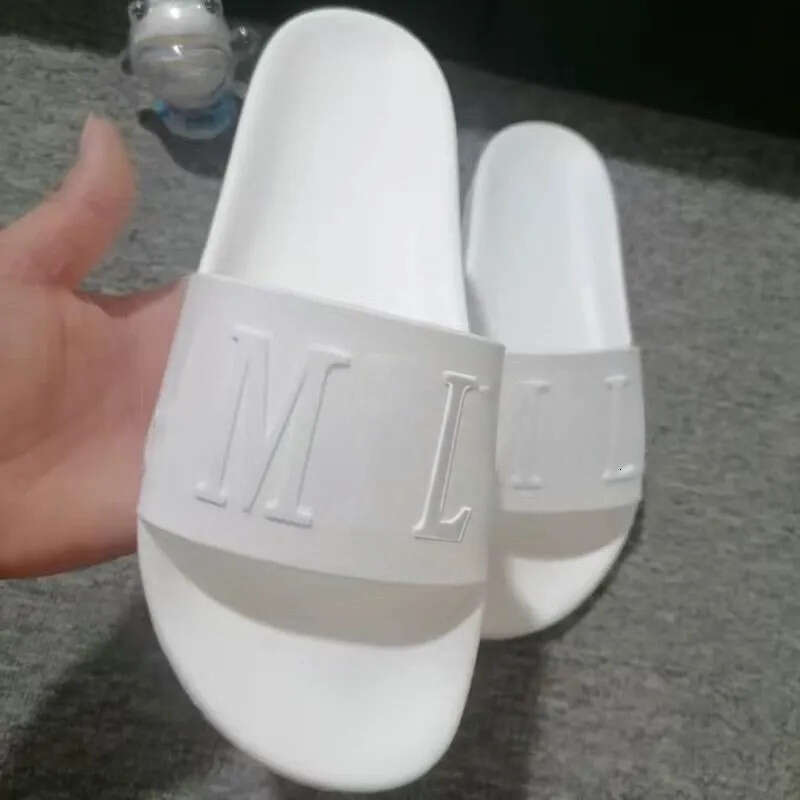 Designer Slides Mens Womens Slippers Bloom Printing Leather Black Shoes Fashion Luxury Summer Sandals Womens Beach Slide Free shipping