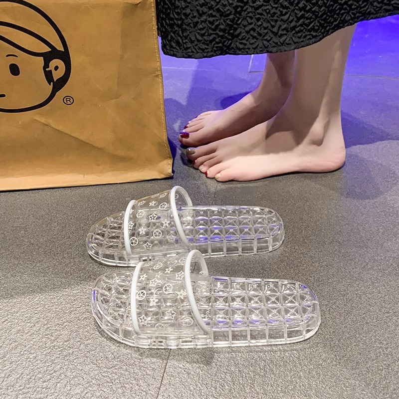 Women'S Slippers Pvc Fashion Anti-Skid Anti-Odor Home Outdoor Wear Students Indoor Home With Cool Slippers Female Wholesale 2026s hot