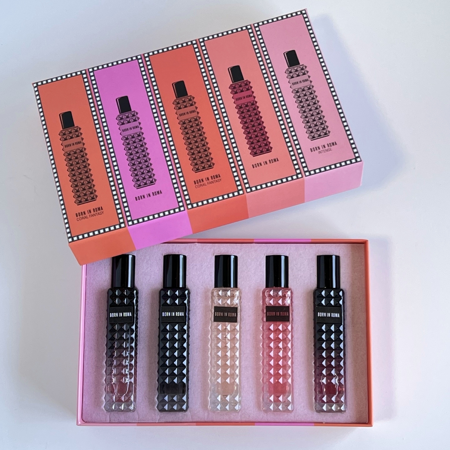 Born In Roma intense Perfume men women Fragrance 15ml*5 Green Stravaganza Cologne Eau De Parfum Long Lasting smell High Quality stock