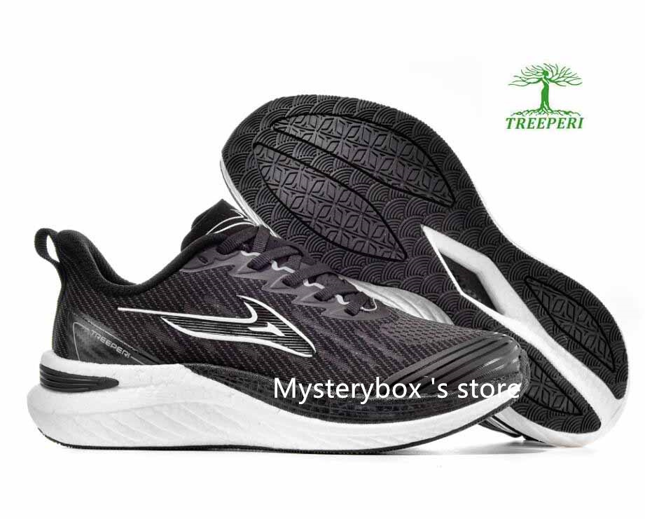 Treeperi Jogging Shoes Carbon Plate Marathon Running Shoes Competition Training Racing Sports Shoe Really Explosive Wave Maker Series Mysterybox Store