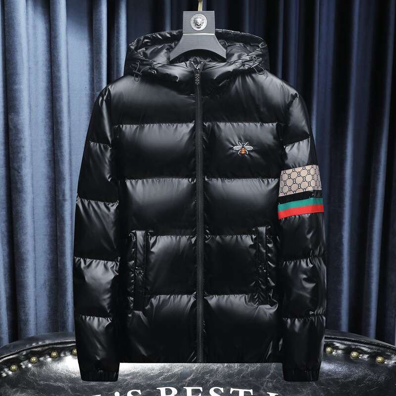 2025 Winter New Hooded Slim Fit Fashionable Warm Youth Coat Men's Down Jacket