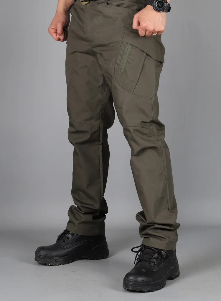 Men Cargo Pants Tro… - image
