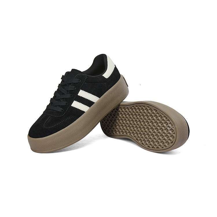 Thick-Soled Casual Sports 2025 Spring and Autumn New Style Student Versatile Training Sneakers Lace-Up Forrest Gump Women's Shoes