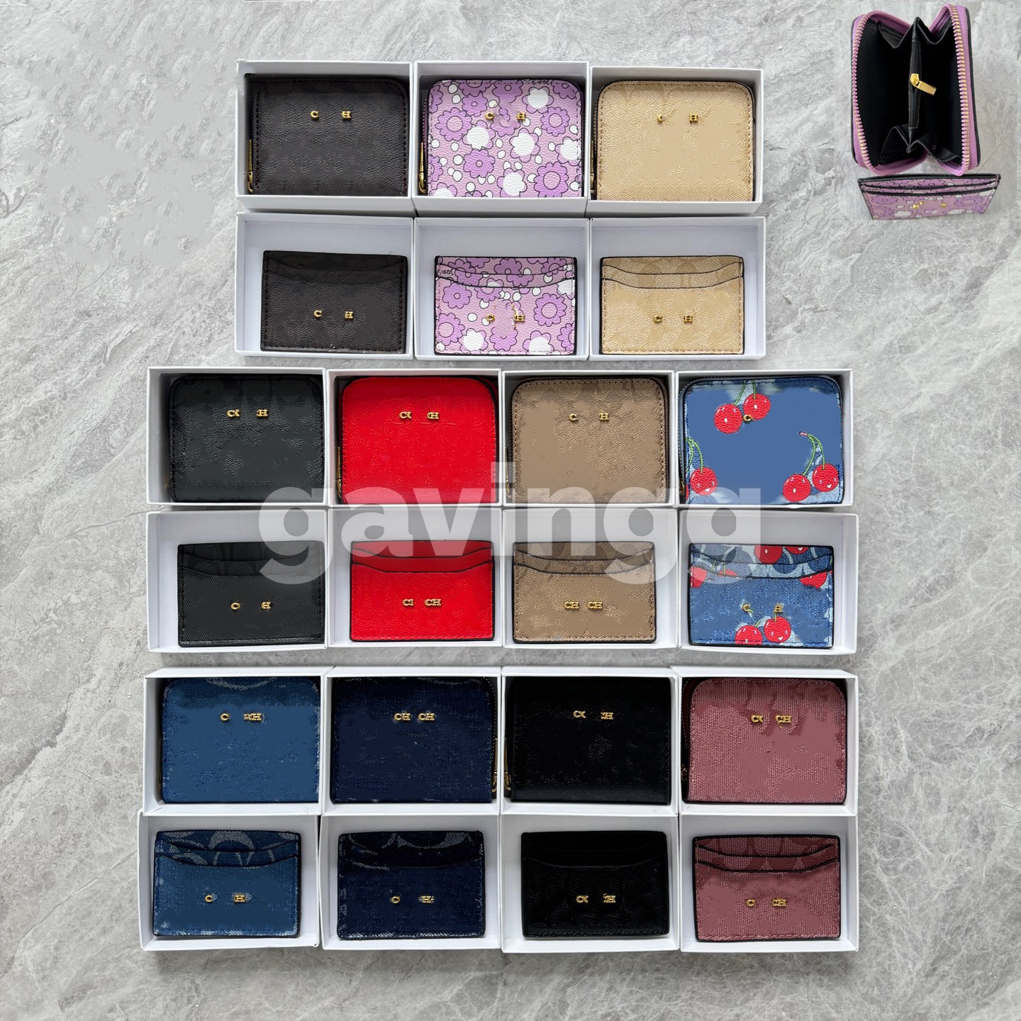 Luxury Wallets Designer Wallet Card Hold Women And Men's Printed Graffiti Short Wallet And Card Holder Set Fashion Coin Purse Card Holder Designer Purses With Box