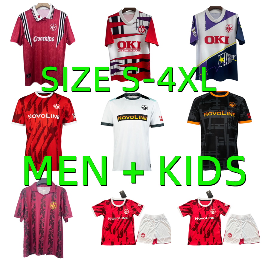 25 26 FC Kaiserslautern Soccer Jerseys 1992 1994 1997 1998 Retro TACHIE REDONDO ABIAMA RITTER RASCHL TOMIAK 2025 2026 ACHE OPOKU ZIMMER YOKOTA Football Shirt Men kids
