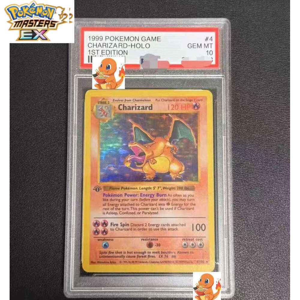 2006 POKEMON GOLD STAR CHARIZARD-HOLO EX DRAGON FRONTIERS PTCG Graded Collection Cards S6a Eevee Heroes MT10Points L260114