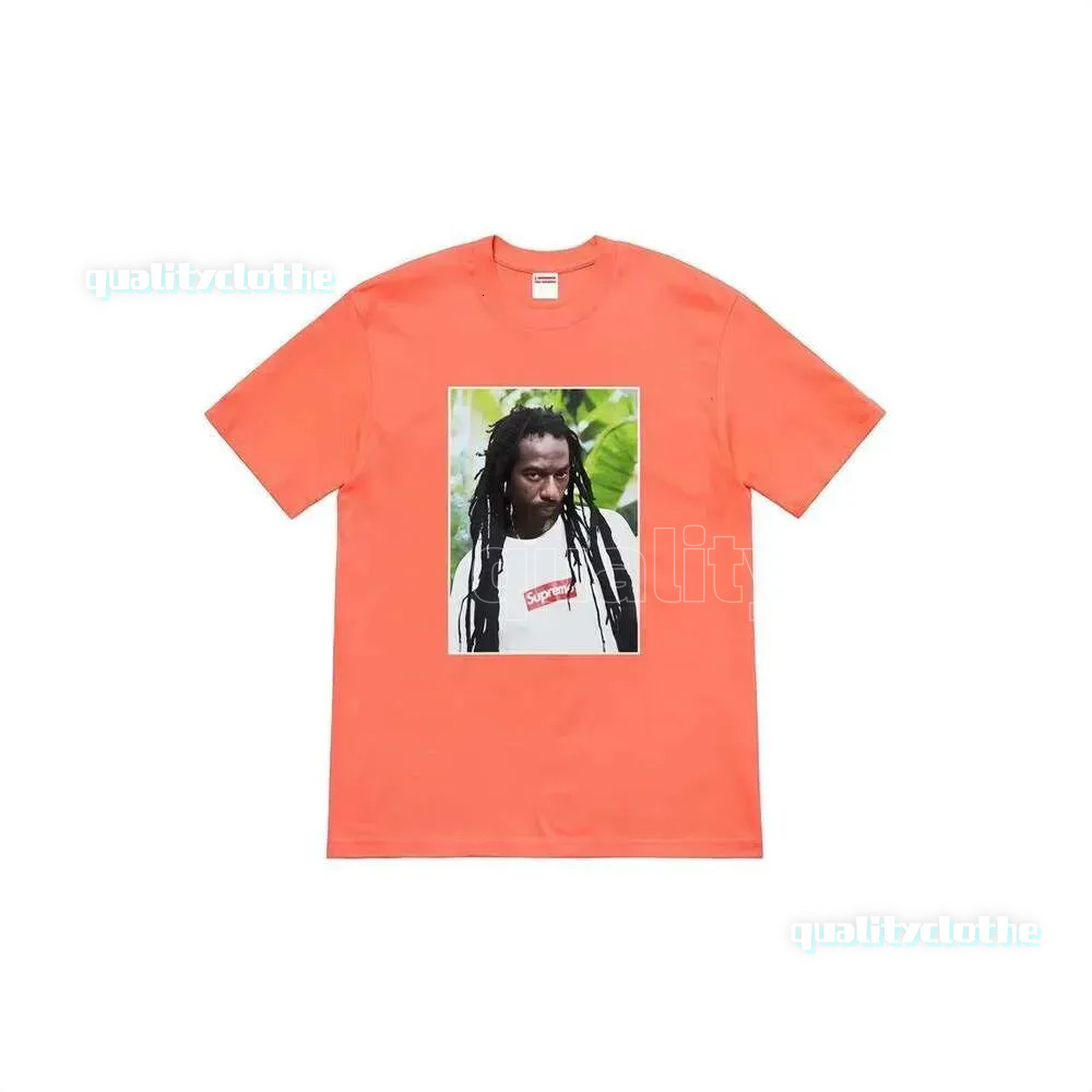 Marty Supremely T Shirts Designer Shirt Letter Printed Mens Womens Supre Shirt Clothing Loose Tees Tops Man Fashion High Street Classic Graffiti Short Sleeve 2Aa