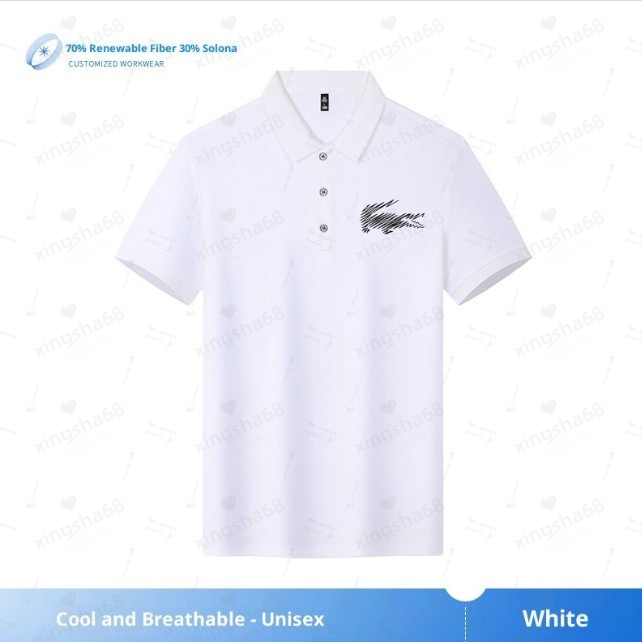 POLO Designers Men's Polos Tiger Woods Golf Sun Day Red Dense Polka Dot Mens Summer TShirt Top Quick Dry Club Button Polo Shirt